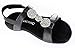 Vionic Rest Farra - Women's Supportive Sandals Black/Black - 8 Medium