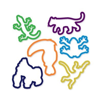 Silly Bandz Rainforest - 24 Pack