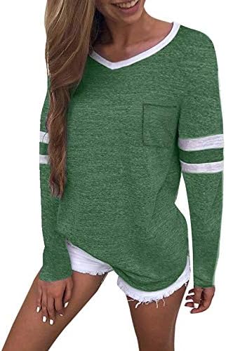 Caopixx Women Tops Long Sleeve O-Neck Patchwork Clothes T-Shirt 2018 Blouse