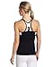 ASICS Women's Love Tank, Black/White, Medium