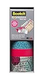 Scotch Expressions Washi Tape, Multi-Pack with Storage Box, Neon Pink, Travel, 3 Rolls (C317-3PK-TRV)