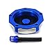 JFG RACING Billet Gas Fuel Tank Cap Cover Hose Vent - YZ85 YZ125 YZ250 YZ250F YZ450F WR250F WR450F KX450F KX250F KX250 KLX450R KFX450R - Blue