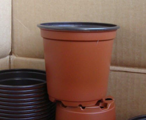 Garden Plastic Pots Nursery Pots 4 Inch Plastic Pots For Nursery Plants (300)
