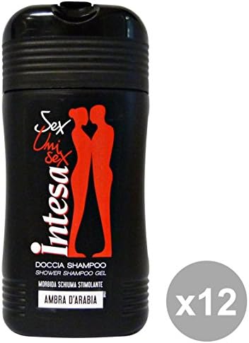 INTESA Set 12 Amber Shower Shampoo 250 Ml Of Arabia Personal Care