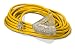 25-ft 14/3 Heavy Duty 3-Outlet Lighted SJTW Indoor/Outdoor Extension Cord by Watt's Wire - Yellow 25' 14-Gauge Grounded 15-Amp Three-Prong Power-Cord (25 foot 14-Awg) primary