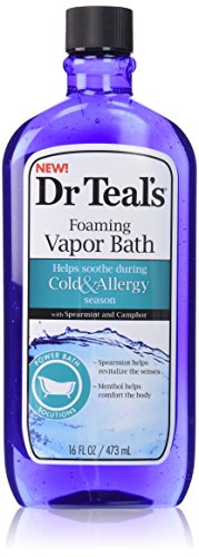 Dr. Teal's Cold and Allergy Foaming Vapor Bath (16-Ounce) Dr. Teal's Cold and Allergy Foaming Vapor Bath (16-Ounce)