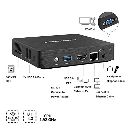 2 Upgraded+Fanless+x5+Z8350+Gigabit+Ethernet
