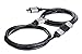 Reos Gear 5FT Premium Certified HDMI Cables 2-Pack Plus Coupler | Perfect for 4k HDR Gaming, Movies and ARC | HDMI 2.0b (4K @ 60Hz) High Speed 18Gbps | Gold-Plated Connectors and Slim Cables