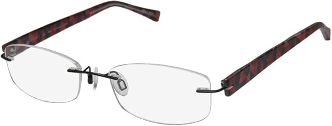 designer rimless eyeglass frames