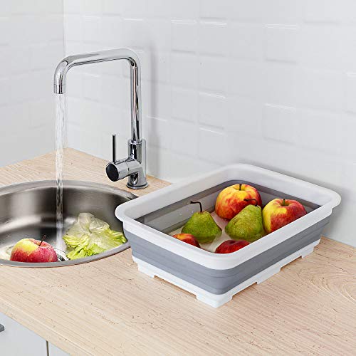 Wonder Worker FOLD collapsible washing up bowl foldable 14.6 X 10.8 X 4.7"