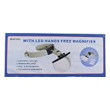 Handsfree Jewelry & Tattoo LED Lighted Magnifier Head Lamp
