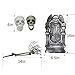 FiGoal Halloween Decor Groundbreaker Realistic Halloween Skeleton Stakes Skull For Yard Decorations Best Outdoor Halloween Decoration Props (Tombstone Yard Signs NOT included)
