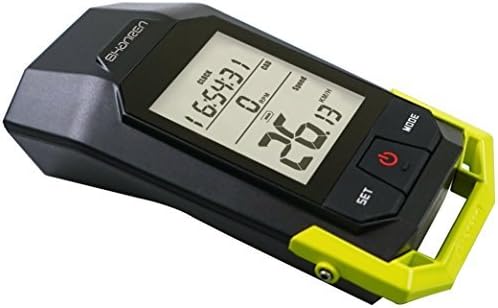 LeaderBiCycle Raptor II Wireless Bike Computer-17 Function Waterproof Cycling Speedometer Odometer &amp; Calorie Counter-with Large LCD Display Screen-Easily Readable Backlighting-Integrated LED Headlight