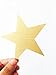 Fonder Mols Pink and Gold Glitter Star Paper Garland for Baby Shower First Birthday Decorations Nursery Decor(Set of 4)