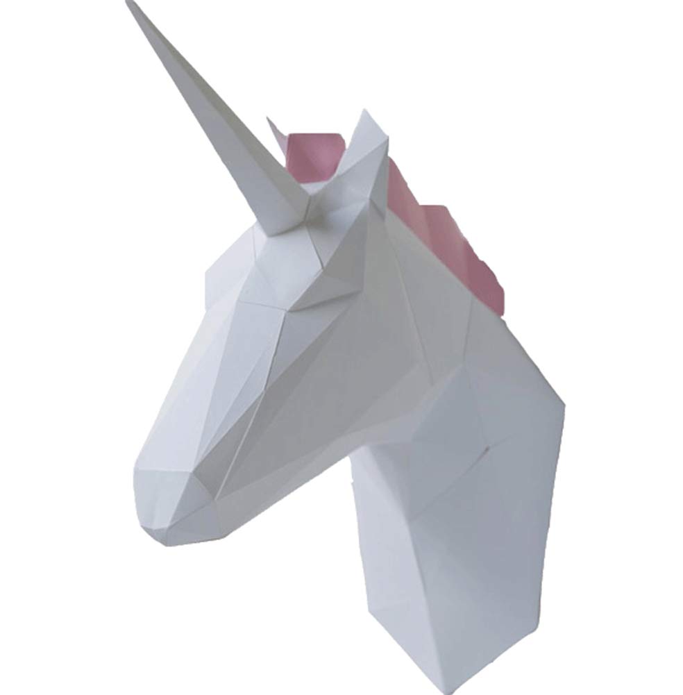 Zywx Diy Licorne Animal Papier Moule 3d Artisanale Decoration Artisanat Origami Papeterie Fournitures De Bureau Lawawarenesssociety In