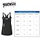 Panoware Women's Funny Workout Tank Top | I Don't Sweat I Sparkle, Vintage Black, Medium