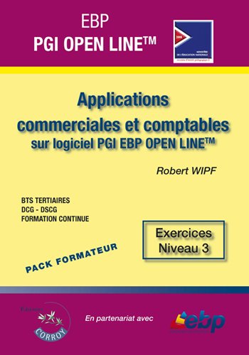 Applications commerciales et comptables sur logiciel PGI EBP Open Line Ligne PME