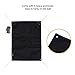 OneTigris Tactical Military Patch Holder Board Hook & Loop Patch Panel (Black - with MOLLE Webbing & Pockets)