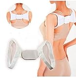 Support Back Belt Yoga Body Posture Corrector Anti Humpback Back Shoulder Braces Supports by Abcstore99