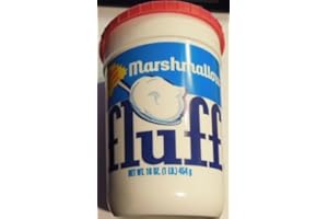 MARSHMALLOW FLUFF Marshmallow Spread, Classic Original Flavor, 16oz (Pack of 1)