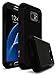 Samsung Galaxy S7 Active Case Bastex Hybrid Slim Fit Rugged Heavy Duty Black Rubber Silicone & Hard Plastic Black/Black Protective Shell Case Cover for Galaxy Samsung S7 Active G891A