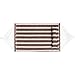Ollieroo Fall Camp Hammock Quilted Fabric with Pillow Double Size Spreader bar Heavy Duty Stylish 450 lb Brown Stripes