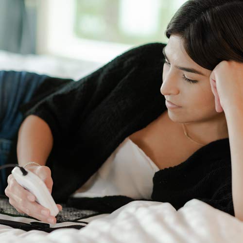 iReliev Far Infrared Heating Pad with Natural Jade & Tourmaline (24” x