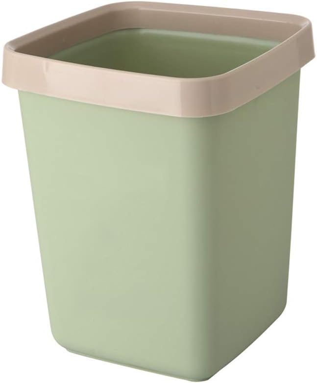 VLERHH Cubo De Basura,Anillo De Basura Cuadrado Moderno Basurero