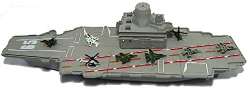 18" long Aircraft Carrier with Sound/Lights and 8 Mini Jets (In Retail Box)