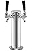 Kegco KC D4743DT-SS Draft Beer Kegerator Tower, Stainless Steel primary