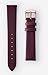 WRISTOLOGY Rose Gold 18mm Womens Easy Interchangeable Watch Band (Wine)