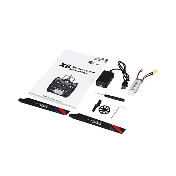 MUMUMI 6-Kanal-Aileronless High-Speed-3D-Kunstflug RC Flugzeuge, 2.4G 6-Achsen-Gyroskop for Anfänger geeignet, RC… – Bild 6