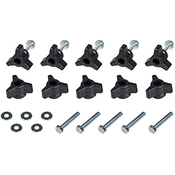 POWERTEC 71068 T-Track Knobs with 1/4-20 by 1-1/2