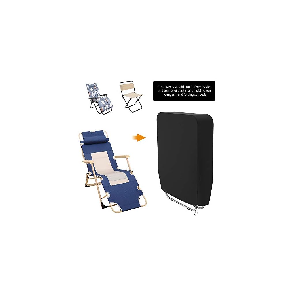 You's Auto Outdoor Furniture Protector Folding Reclining Garden Chair Cover Waterproof