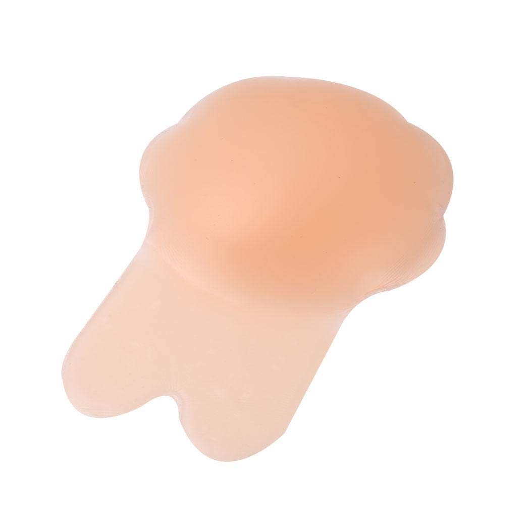 piokikio Silicone Reusable Nipple Cover Invisible Self-Adhesive Breast Petals Bra Push Up Invisible Bra Pink