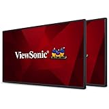 ViewSonic VP2468_H2 24" Dual Pack Head-Only IPS Full HD 1080p Monitors HDMI, DisplayPort, DaisyChain
