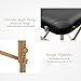 Uenjoy Massage Bed 72'' Professional Folding Massage Table 2 Fold, Basic & Portable, Black