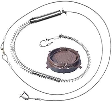 Amazon Redhat両引きくくり罠セット センチ3代目踏み板付 押しバネわな ワイヤーセット くくり罠 スプリングセット イノシシ罠 アニマルトラップ わな 1個 動物用捕獲器