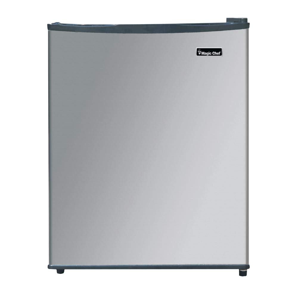 Magic Chef MCAR240SE2 Energy Star Stainless Steel Door 2.4 Cu. Ft. Mini All-Refrigerator, Silver