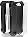 Ballistic SX0945-M385 Maxx Case with Holster and Screen Protector for Apple iPhone 5/5S - Retail Packaging - Black/White