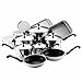 Farberware Classic Stainless Steel Cookware Pots and Pans Set, 17-Piece