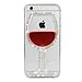 iPhone SE Case, iPhone 5 case, iPhone 5s case, GIZEE Luxury Glitter Shiny 3D Diamond Crystal Red Wine Glass Hard Back Case Cover for iPhone 5 5s SE (Red)