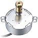 2 pcs Electric Synchronous Synchron turntable Motor with 7mm Flexible Coupling Connector - AC 100V~130V 50/60Hz for Cup Turner, Turner Cup Rotator, Cuptisserie & Microwave Oven. (4pcs 2.5/3 rpm motor)