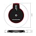 Wireless Charger, Slepwel Wireless Charging Pad for Samsung Note 8, S8/S8 Plus/S7/S7 Edge/S6, Apple iPhone 8/8 Plus, iPhone X, Nexus 7/6/5/4, Nokia Lumia 920, LG and More (Black)