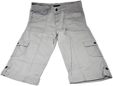 lee women's relaxed fit skye knit waist cargo capri pant