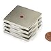 Super Strong Neodymium Rectangle Magnets 1.5x1.5x1/8