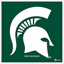 2020 Michigan State University Wall Calendar Tf Publishing Tf Publishing 9781643320700 Amazon Com Books