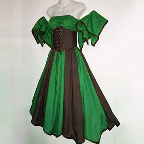 ゴシック ワンピース 安い ハロウィン 仮装 ワンピース レディース 大きいサイズ 中世 レトロ スカート レースアップウエストスカート 細腰 ドレス 洋服 ゴスロリ 女王 舞台服 カジュアル 貴族風 演出服 宴会 誕生日 B07y7x9f8w 565円 日本最大級の品揃え新作