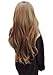 Dreamworld Stunning Long Natural Curly Wig+wig Cap (Model: Jf010023) (Light Brown)