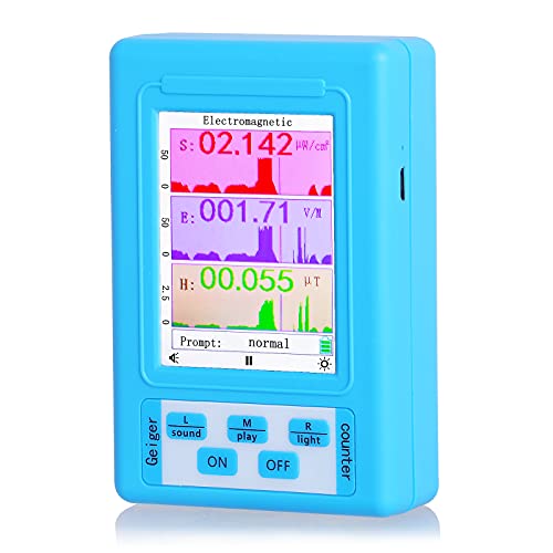 EMF Meter Rechargeable Digital EMF Detector 3in1 Electric, Radio Frequency RF Meter